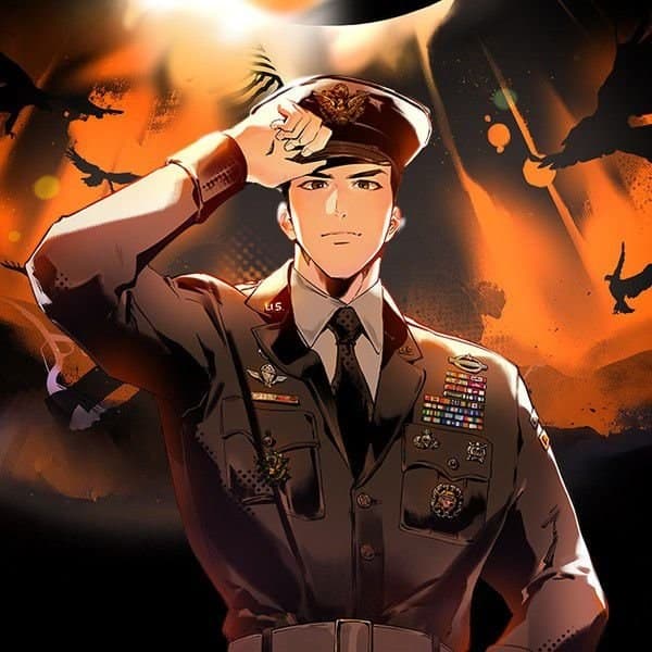 Black-Haired American General