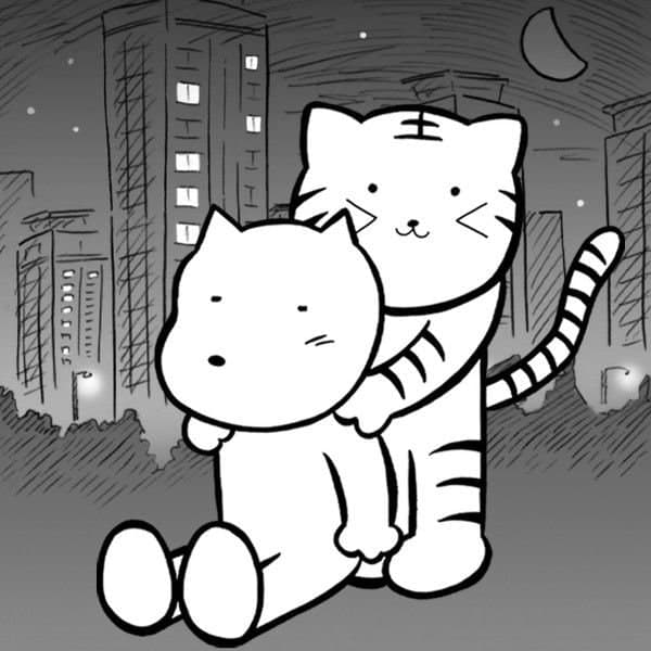 Kitty and Snowball